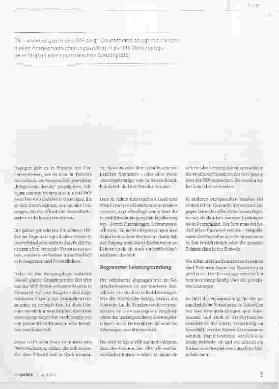 Vorschauseite 2: Internationale Spitze