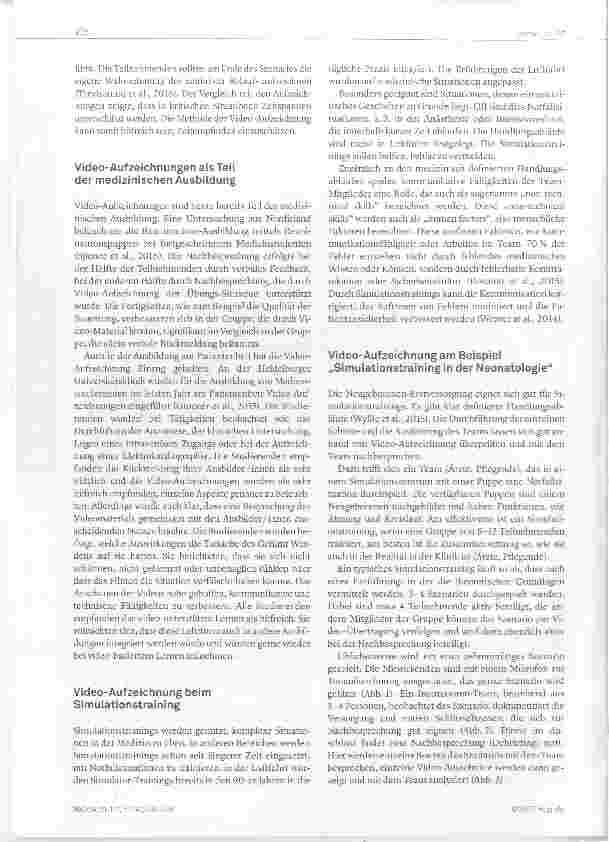 Vorschauseite 2: Bedeutung des Mediums Video bei der Ausbildung