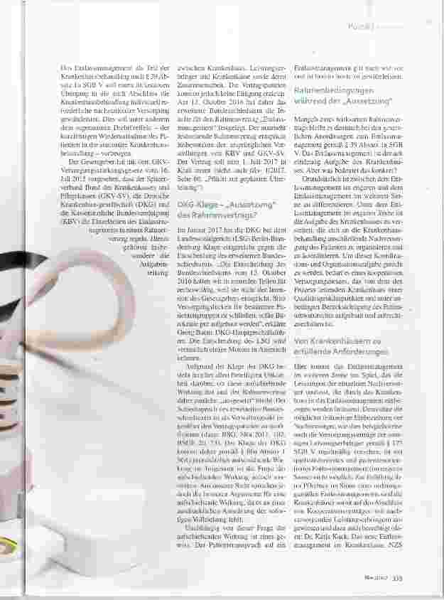 Vorschauseite 2: Entlassmanagennent Anschluss halten
