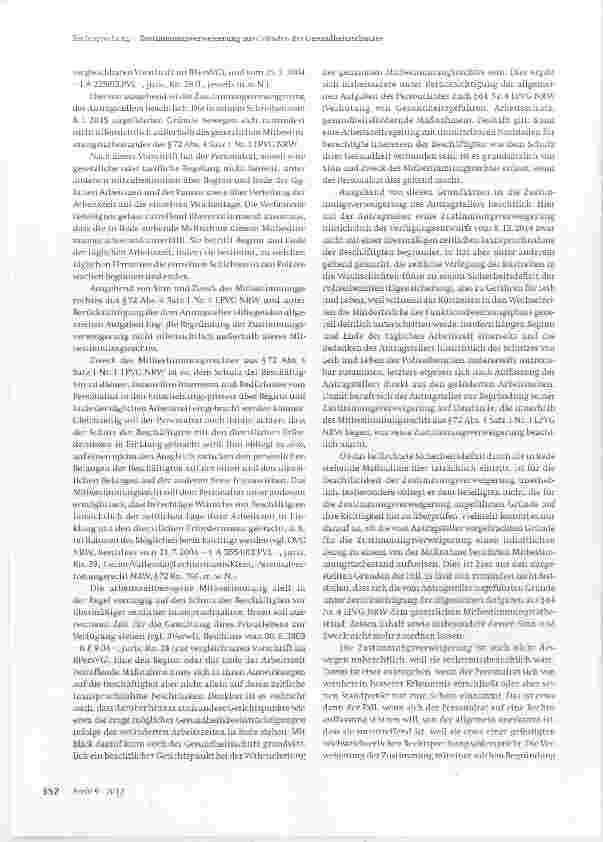 Vorschauseite 3: Zustimmungsverweigerung aus Gründen des Gesundheitsschutzes