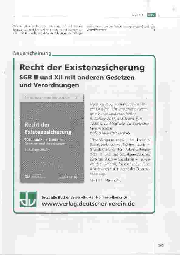Vorschauseite 5: Der polizeiund ordnungsrechtliche Anspruch obdachloser Menschen auf notdürftige Unterbringung Die wichtigsten Grundsätze des Obdachlosenpolizeirechts-Teil 2
