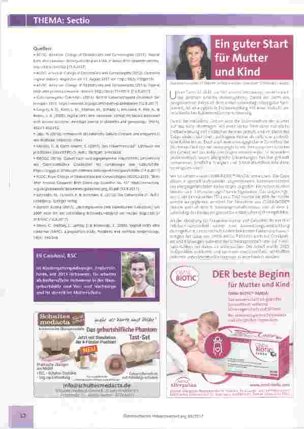 Vorschauseite 5: Vaginale Geburt nach Kaiserschnitt?