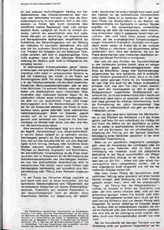 Vorschauseite 2: Der Verantwortungsrahmen der verschiedenen Fachkräfte in Heilberufen