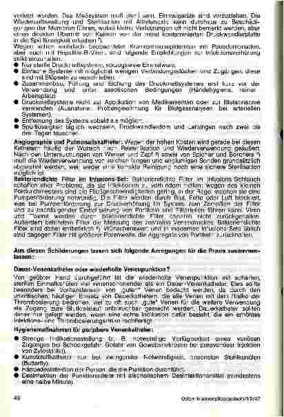 Vorschauseite 4: Intravasale Katheter und Infusionstherapie - mikrobiologische und hygienische Aspekte