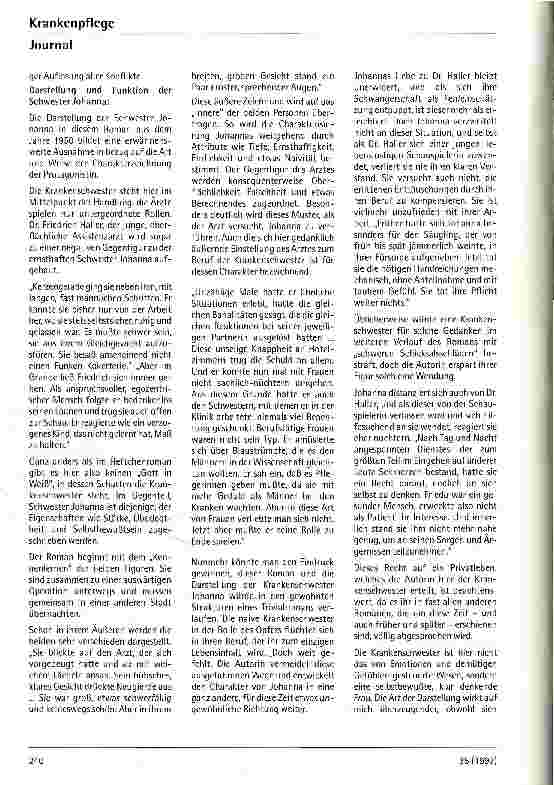 Vorschauseite 4: Kamerad, Engel, barmherzige Schwester ... Zum Bild der Krankenschwester im populären Roman Teil 2