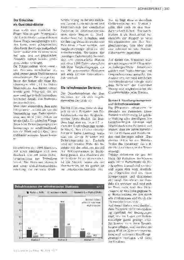 Vorschauseite 2: Patientenorientierung -Fundament für gute Pflegequalität