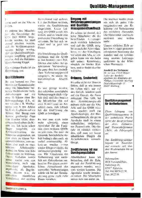Vorschauseite 3: Wir sind zertifiziert! Praktiker berichten: Worauf es ankommt