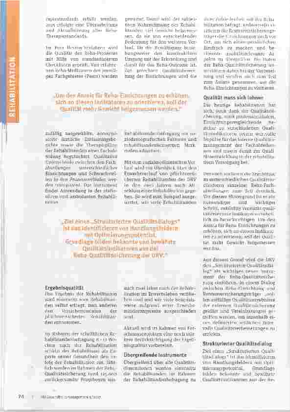 Vorschauseite 3: Der strukturierte Qualitätsdialog