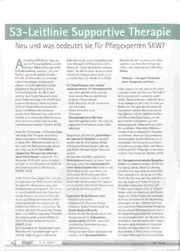 Vorschauseite 1: Neu und was bedeutet sie für Pflegexperten SKW?