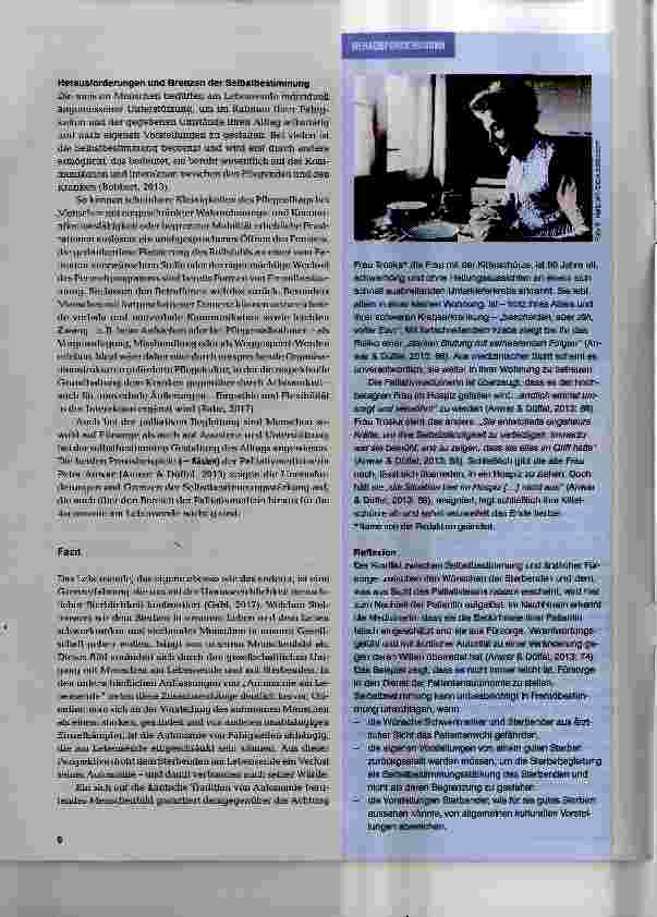 Vorschauseite 3: Autonomie am Lebensende
