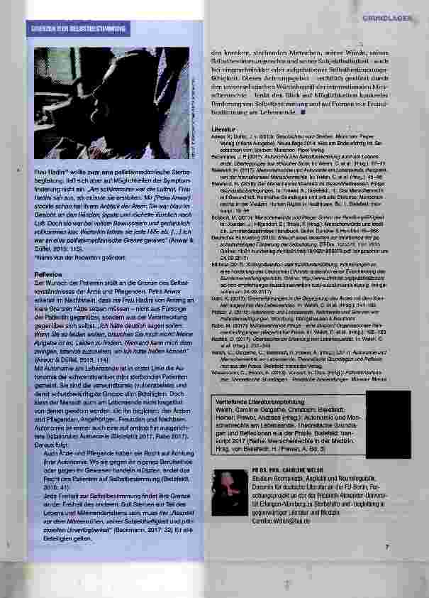 Vorschauseite 4: Autonomie am Lebensende