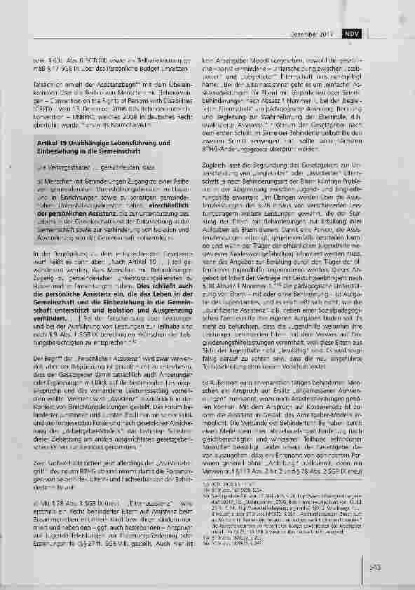 Vorschauseite 3: „Assistenzleistungen im BTHG aus Sicht der Leistungserbringer