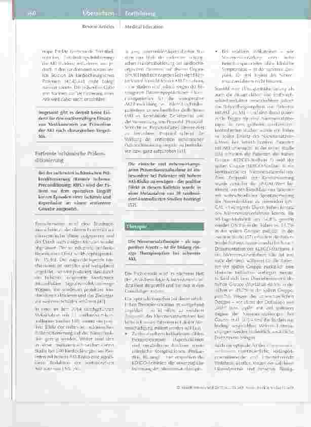 Vorschauseite 6: Perioperative akute Nierenschädigung