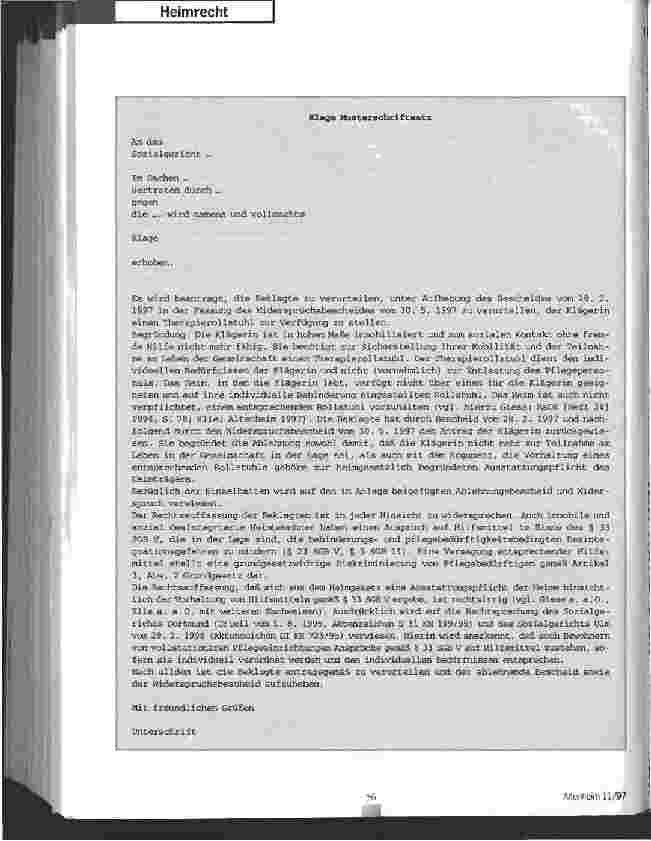 Vorschauseite 5: Das Urteil Medizinische Hilfsmittel im Heim