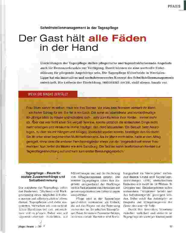 Vorschauseite 1: Der Gast hält alle Fäden in der Hand