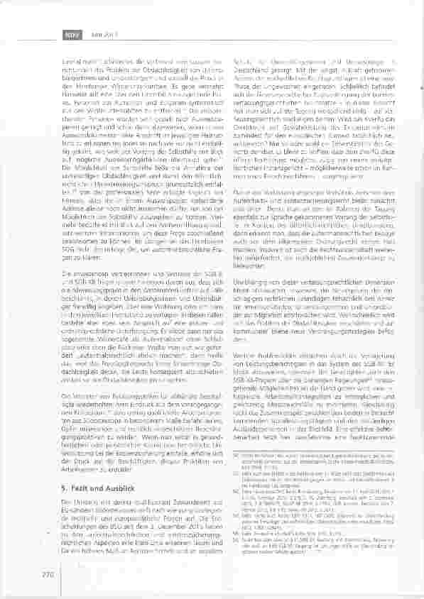 Vorschauseite 6: Rein oder raus? Existenzsicherung in Deutschland für Unionsbürgerinnen und Unionsbürger