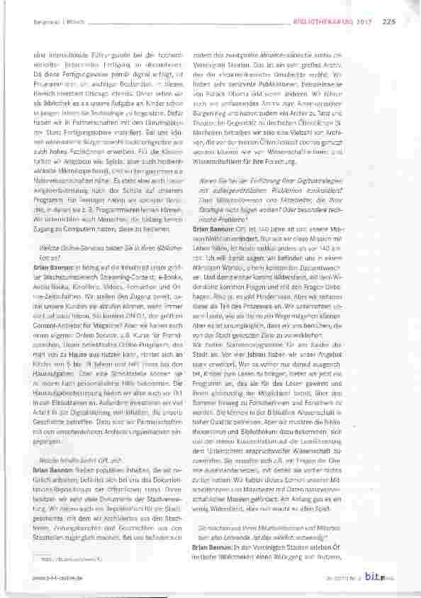 Vorschauseite 2: Bibliothek nach dem Bildungsauftrag von Benjamin Franklin