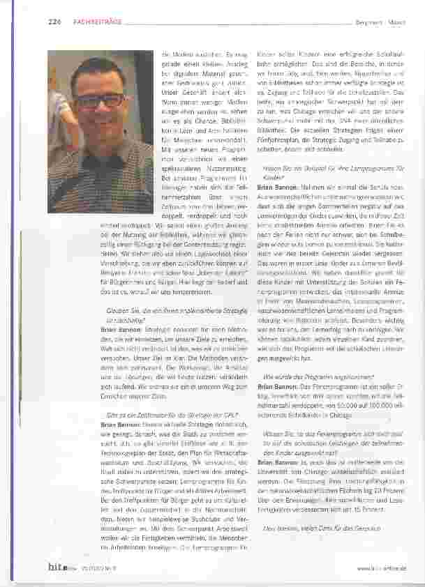 Vorschauseite 3: Bibliothek nach dem Bildungsauftrag von Benjamin Franklin