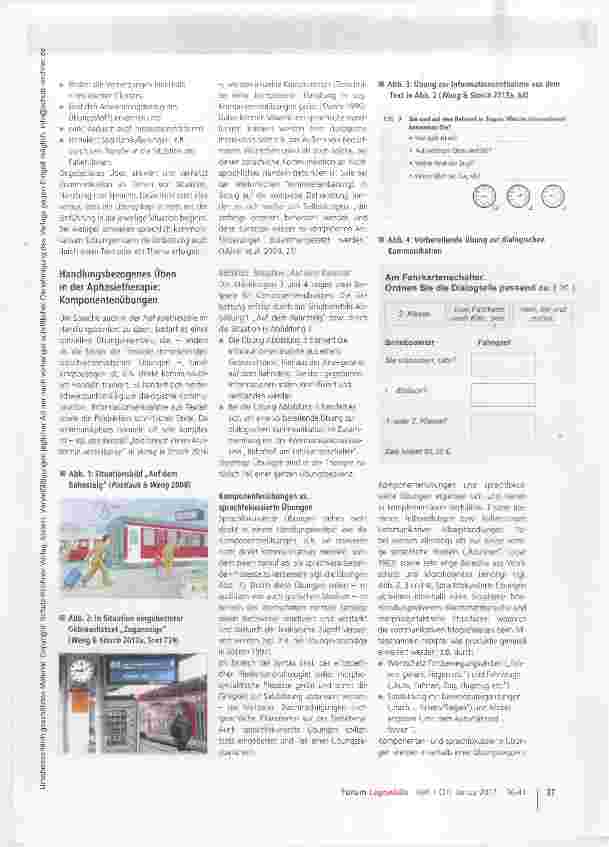 Vorschauseite 2: Zur Didaktik der teilhabeorientierten Aphasietherapie Teil 2: Sprachdidaktische Grundlagen eines situativ-handlungsorientierten Ansatzes
