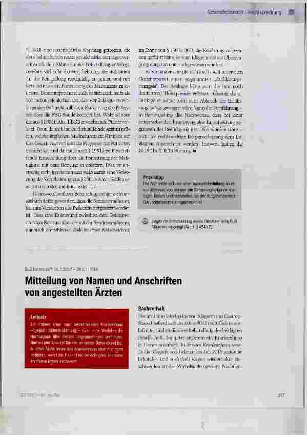 Vorschauseite 4: Haftung bei unterbliebenem Abbruch der künstlichen Ernährung am Lebensende