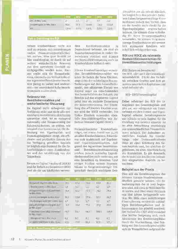 Vorschauseite 2: Controlling: Grundlage für Investitionen
