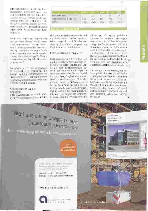 Vorschauseite 3: Controlling: Grundlage für Investitionen