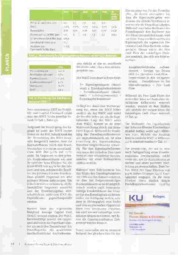Vorschauseite 4: Controlling: Grundlage für Investitionen