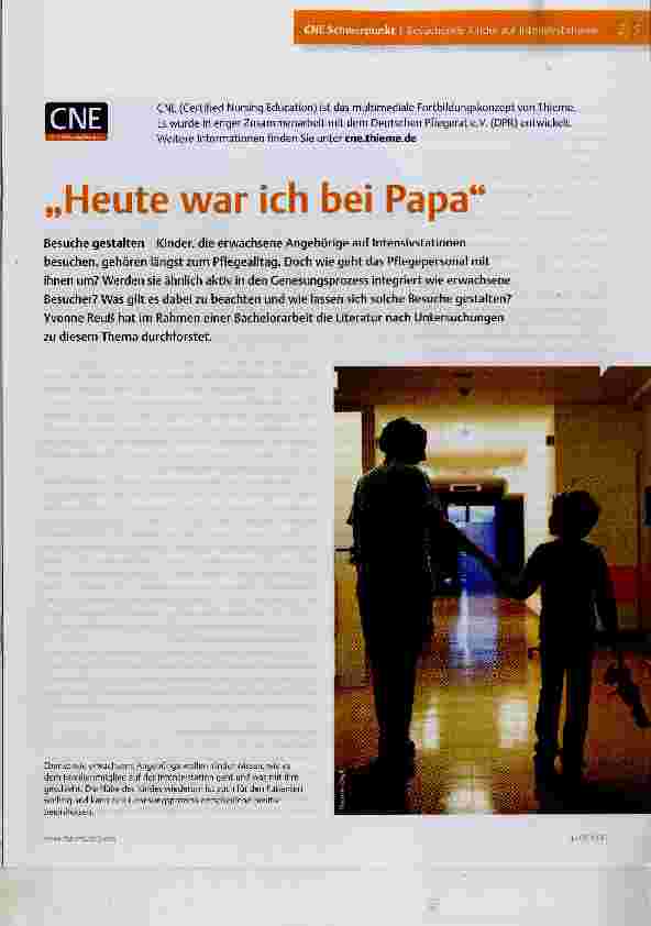 Vorschauseite 1: Heute war ich bei Papa