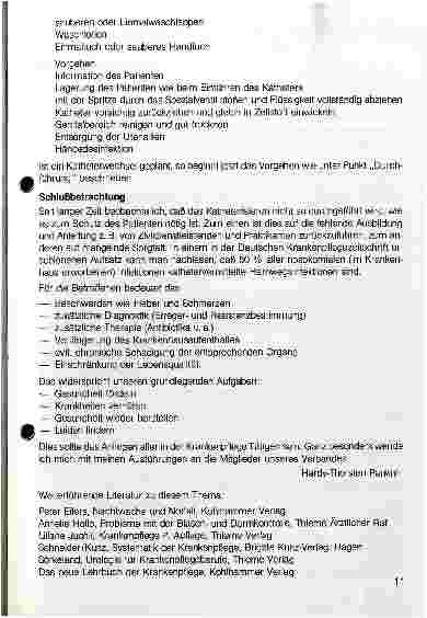 Vorschauseite 5: Transurethrales Katheterisieren