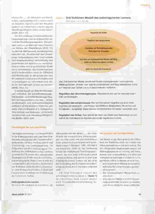 Vorschauseite 2: Kompetenzentwicklung durch Lernportfolios