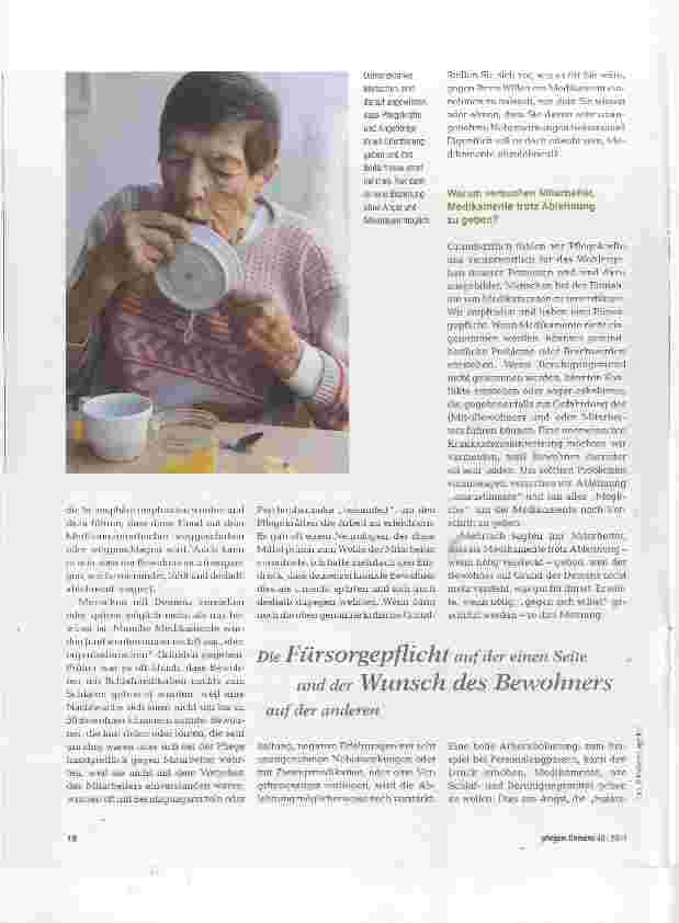 Vorschauseite 3: Die Tabletten nehme ich nicht!