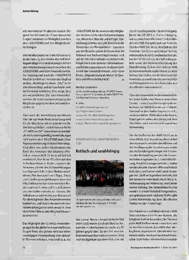 Vorschauseite 3: Im Namen der Anwender