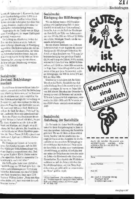 Vorschauseite 2: Seniorenwohnungen statt Pflegeheime
