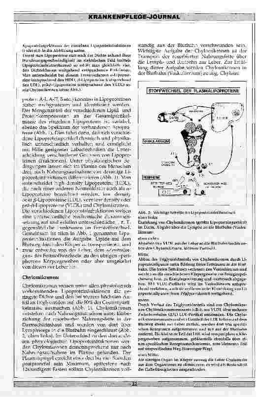 Vorschauseite 2: Fettstoffwechselstörungen: Pathophysiologie, Diagnostik, Pathogenese und Therapie