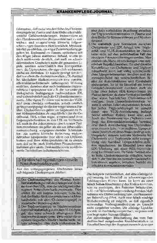 Vorschauseite 4: Fettstoffwechselstörungen: Pathophysiologie, Diagnostik, Pathogenese und Therapie