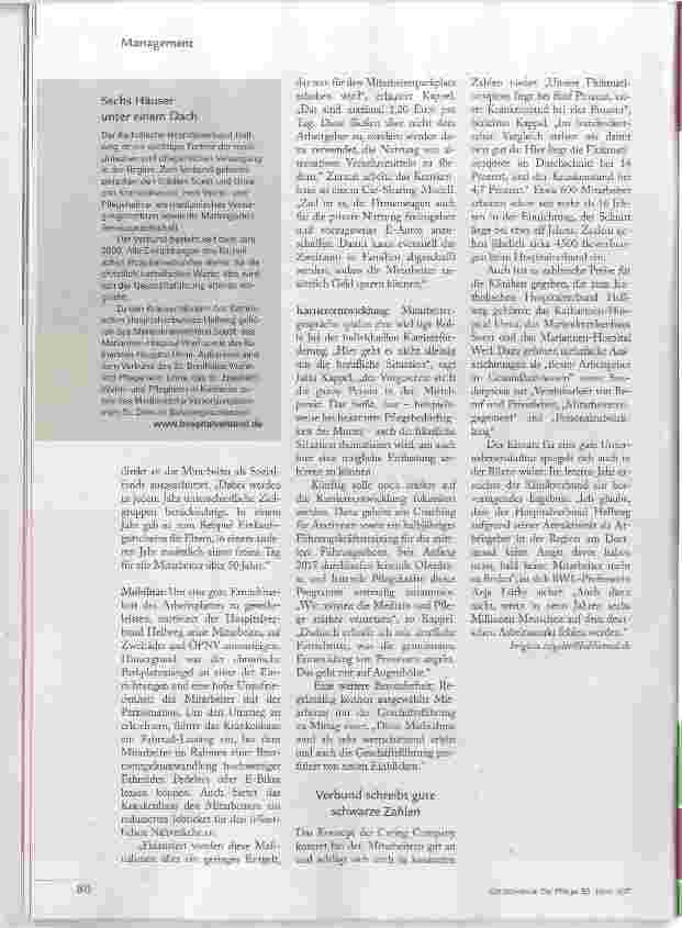 Vorschauseite 3: Über das Berufliche hinaus