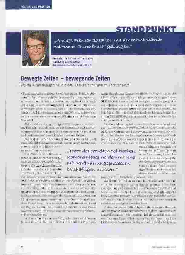Vorschauseite 1: Bewegte Zeiten - bewegende Zeiten