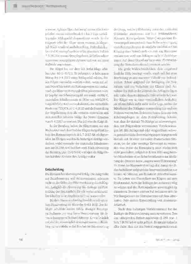 Vorschauseite 2: Grobe Pflichtverletzung eines Hausrufnotvertrages