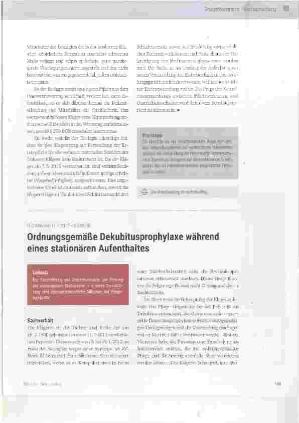 Vorschauseite 3: Grobe Pflichtverletzung eines Hausrufnotvertrages