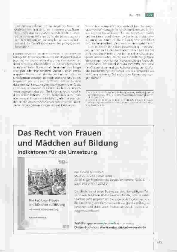 Vorschauseite 4: Pro-Kopf-Ausgaben für Kindertagesbetreuung im Jahr 2015