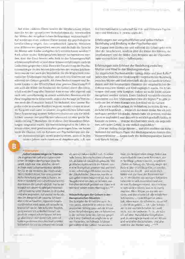 Vorschauseite 3: Bindung beginnt nicht erst mit der Geburt