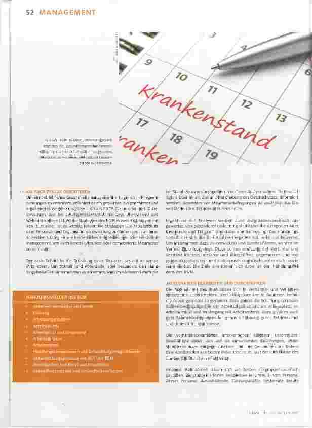 Vorschauseite 3: Gesundheit planen