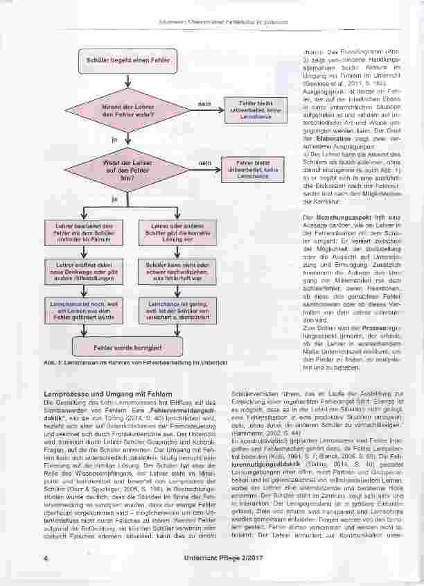 Vorschauseite 3: Chancen einer Fehlerkultur im Unterricht