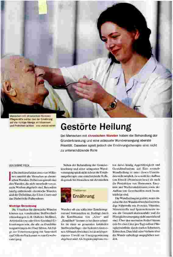 Vorschauseite 1: Gestörte Heilung