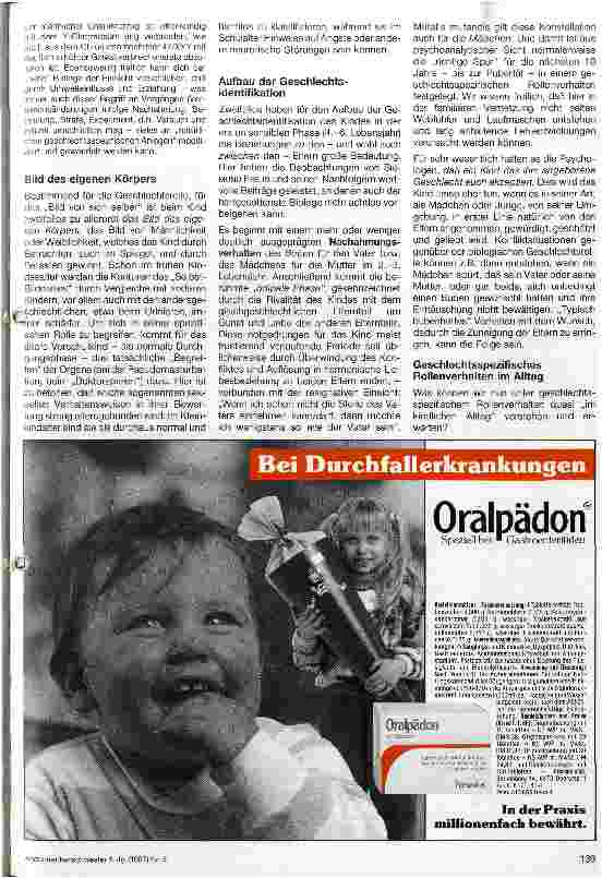 Vorschauseite 2: Geschlechtsspezifisches Rollenverhalten von Kindern - gibt es das (noch)?