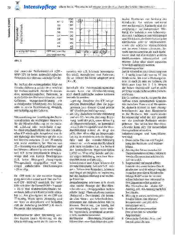 Vorschauseite 3: Pflegerische Schwerpunkte in der Akutphase des Schädel-Hirnverletzten