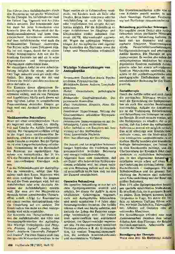 Vorschauseite 2: Antiepileptische Behandlung - moderne Therapieformen