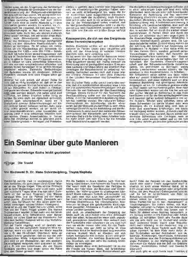 Vorschauseite 2: Bericht über eine Informationsreise vom 14.05.- 12.06.1967 nach Japan, Korea, Taiwan, den Philippinen und Hongkong 3. Folge (Schluß)
