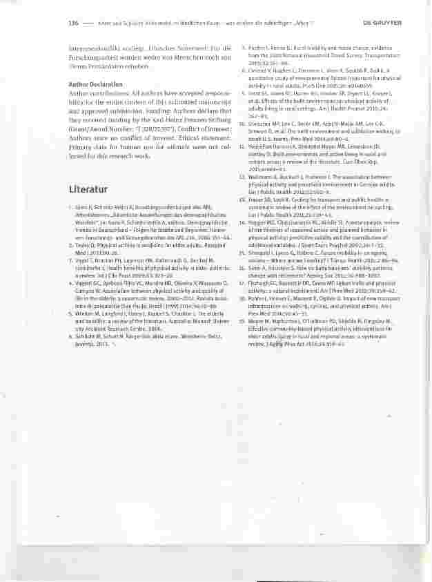 Vorschauseite 3: Aktiv mobil im ländlichen Raum was denken die zukünftigen „Alten“?