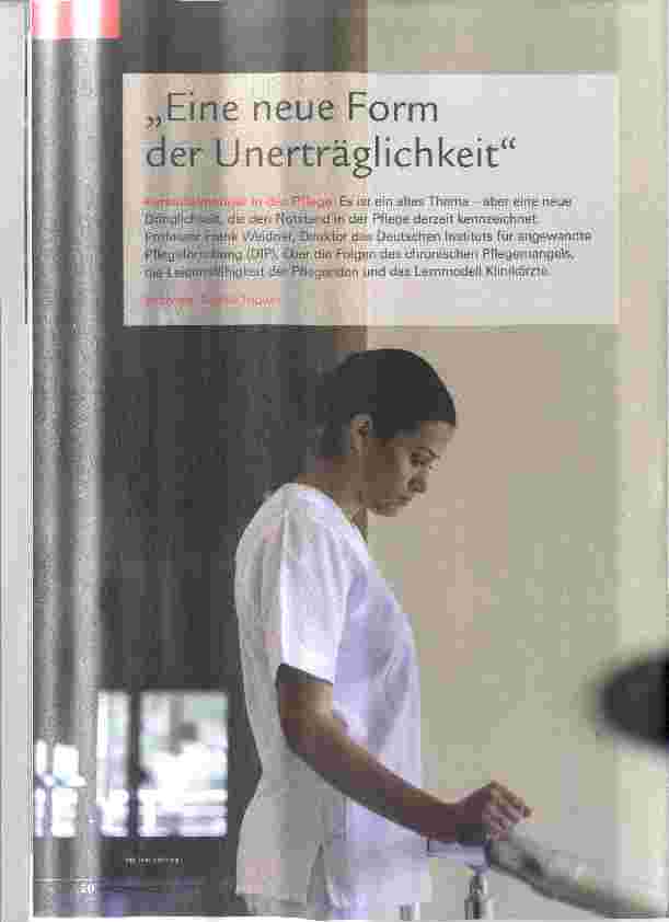 Vorschauseite 1: Eine neue Form der Unerträglichkeit